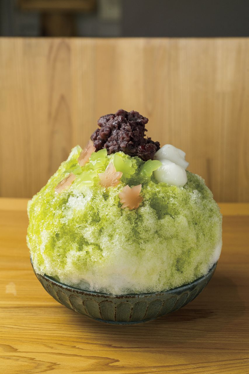 森の抹茶氷